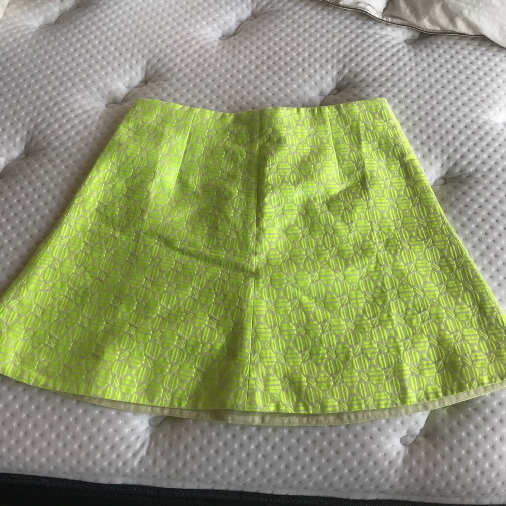 Fun Neon classy size 4 j crew skirt